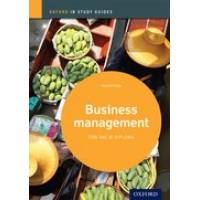 IB STUDY GUIDE:BUSINESS MANAGEMENT 2014