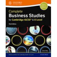 COMPLETE BUSINESS STUDIES FOR CAMBR.IGCSE & O LEVEL SB. 3ED.