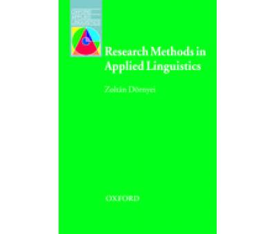 A.L:RESEARCH METHODS IN APPLIED LINGUISTCS