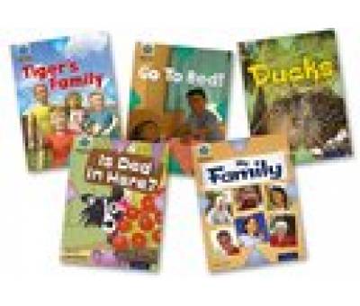 PROJECT X: PINK BOOK BAND MY FAMILY MIX  PK OF 5