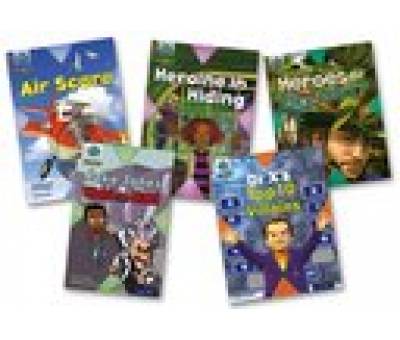 PROJECT X:BROWN BAND HERO & VILLAINS CL PK OF 5