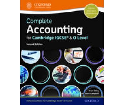 COMPLETE ACCOUNTING FOR CAMB. IGCSE&0 LEVEL SB.