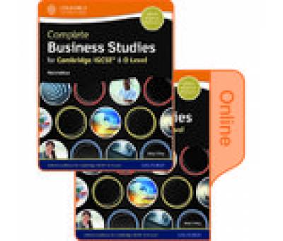 COMPLETE BUSINESS STUDIES FOR CAMBR.IGCSE & O LEVEL PRNT&ONL SB. 3ED.