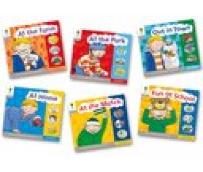 ORT:STG 1 FLOPPYS PHONICS SOUND AND LETT PK OF 6