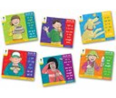 ORT:STG 5 FLOPPYS PHONICS SOUND AND LETT PK OF 6